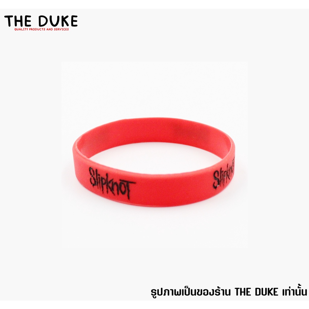 (พร้อมจัดส่ง) สลิปน็อต Slipknot สายรัดข้อมือ Corey Taylor ริสแบนด์ wristband