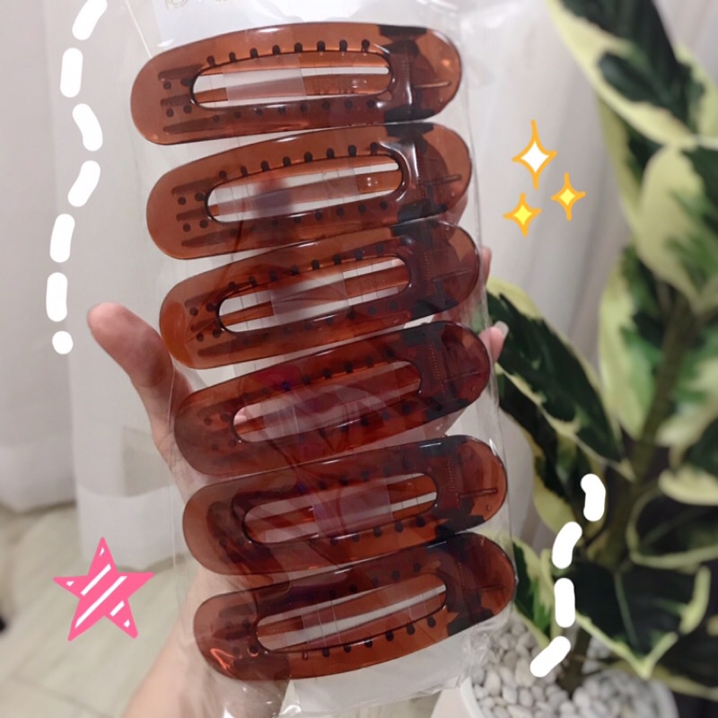 พร้อมส่ง กิ๊บปากเป็ด กิ๊บปากแบน กิ๊บติดผมดีไซน์เกาหลี ติดผมดีมาก มีหลายสี // ร้านไทย ส่งไว