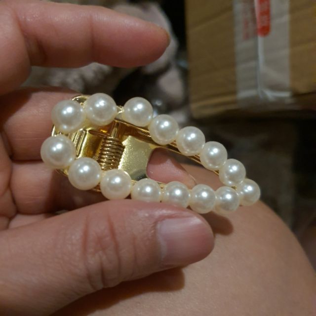 พร้อมส่ง กิ๊บฮาราจุกุ กิ๊บประดับผม กิ๊บปากเป็ดมุก
