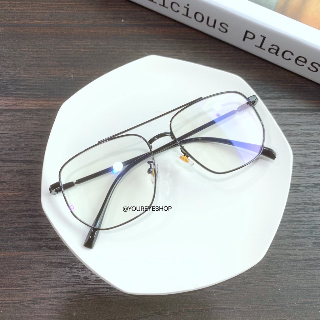 [พร้อมส่ง] แว่นสายตาสั้น แว่นกรองแสง แว่นตากรองแสงสีฟ้า รุ่น 3353
