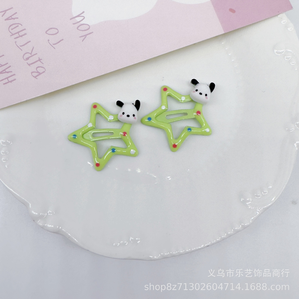 พร้อมส่งจากไทย กิ๊บติดผม รูปดาว เป็ด แฟชั่นยอดนิยม สไตล์เกาหลี