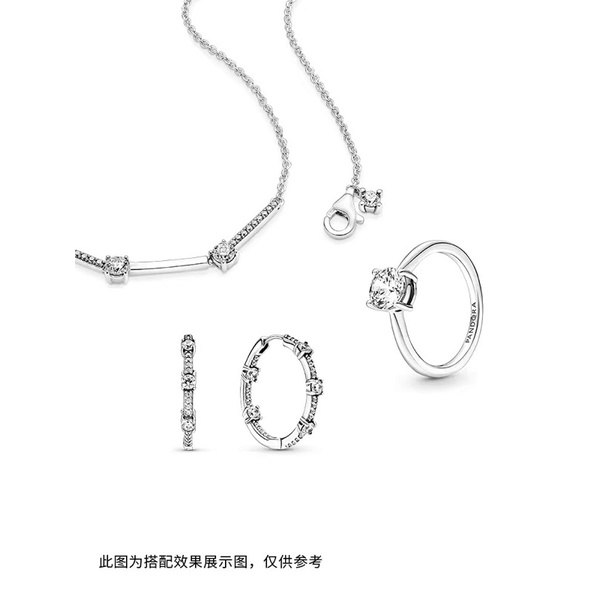(พร้อมส่งทีไทย)pandora แหวนเงิน 925 ประดับเพทาย รูปนกพิราบ ไข่หรูหรา สําหรับผู้หญิง