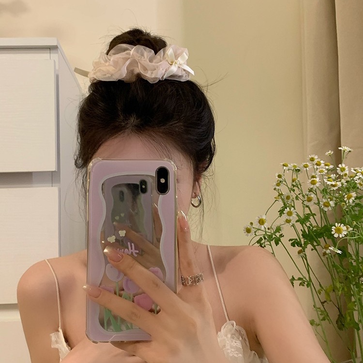 ยางรัดผม ประดับโบว์ เครื่องประดับ สําหรับเด็กผู้หญิง