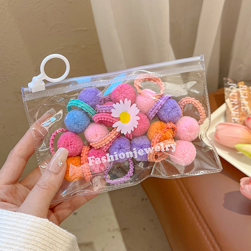 ยางรัดผม แบบนิ้วหัวแม่มือ น่ารัก สําหรับเด็กผู้หญิง หนังศีรษะ ยางรัดผมเด็กทารก