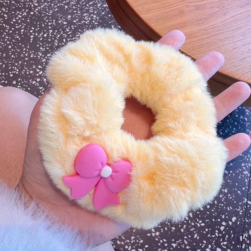 ยางรัดผม แบบยืดหยุ่น สีพื้น สําหรับตุ๊กตาบาร์บี้