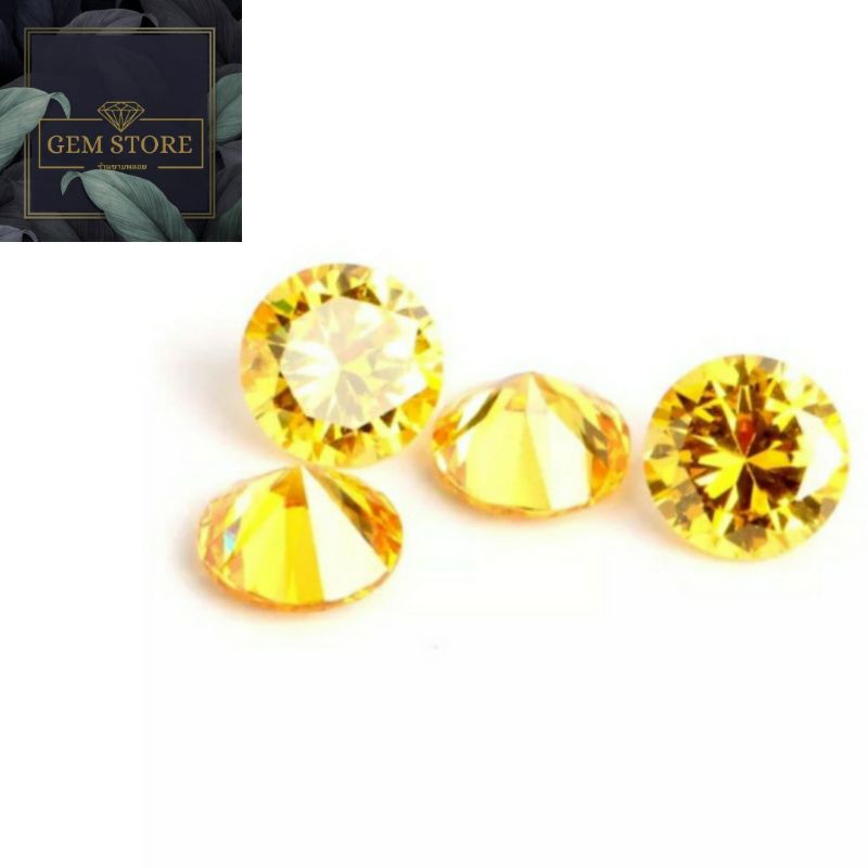 ร้านขายพลอย!!เพชรรัสเซียสีCZ Size 1.75mm เกรดสวยเลี่ยมเพชร 50เม็ด cubic zirconia size 1.75mm EXCELLENT GRADE DIAMOND CUT