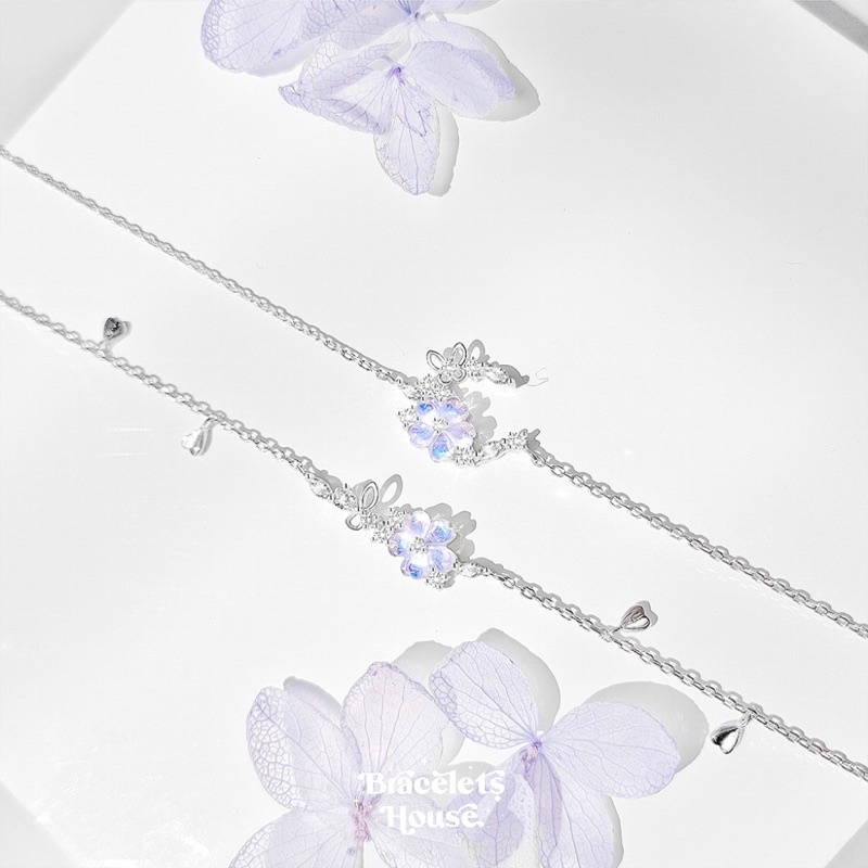 ลด 200.- ใส่โค้ด 30WOW44  สร้อยข้อมือเงินแท้ Blossom   ส่งฟรี EMS !