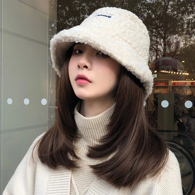 วิกผม หมวกวิก แบบบูรณาการ Wig cap แฮร์พีช สวมใส่ง่าย ผมสีน้ำตาลเข้ม
