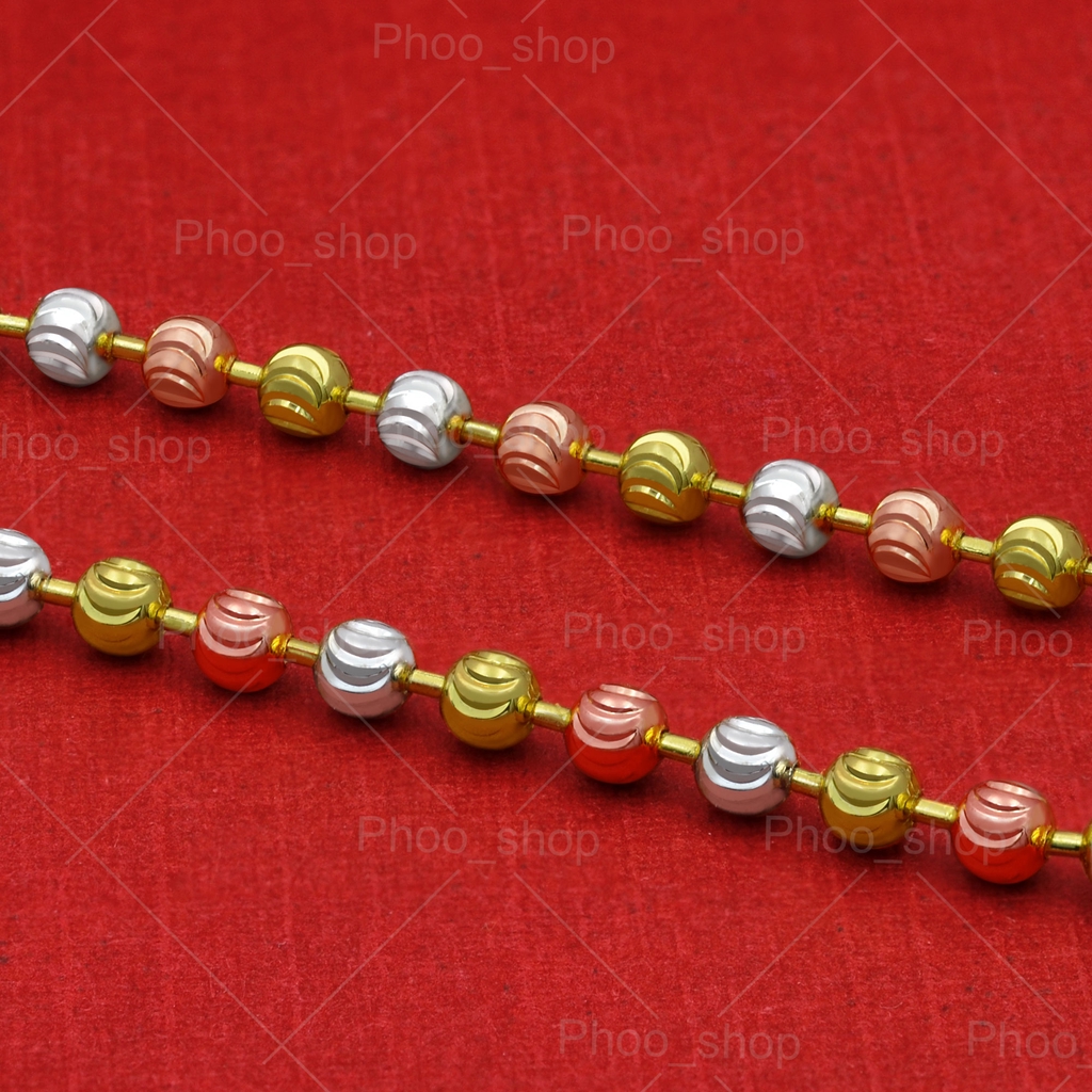 สร้อยข้อมือ 3กษัตริย์พร้อมจี้ถุงทอง เพื่อความเป็นศิริมงคล #P92