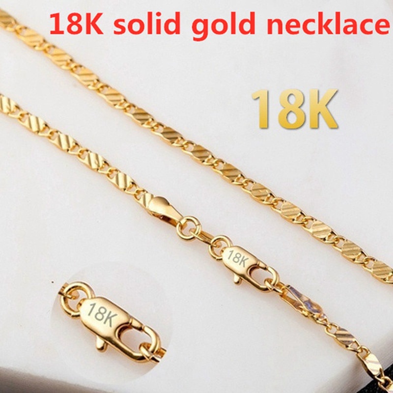 สร้อยคอสเตนเลส ทอง 18K เครื่องประดับงานหมั้น งานแต่งงาน สําหรับผู้ชาย (สร้อยคอ+แหวน)
