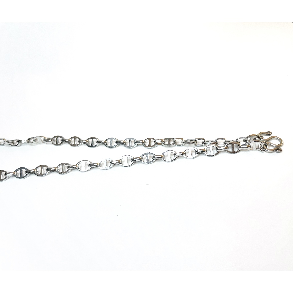 [สินค้ารุ่น S09] Stainless Steel Neck Chain 6mm  สร้อยคอสแตนเลสแท้ 100%  หนา 6 mm รับประกันสินค้า