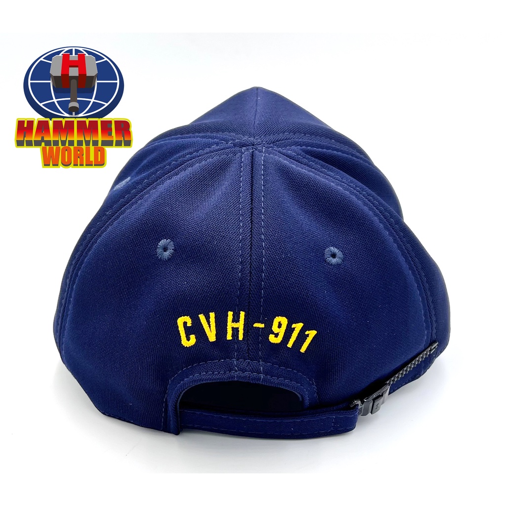 หมวก เรือหลวงจักรีนฤเบศร CVH-911 สีกรมท่า ลายพราง