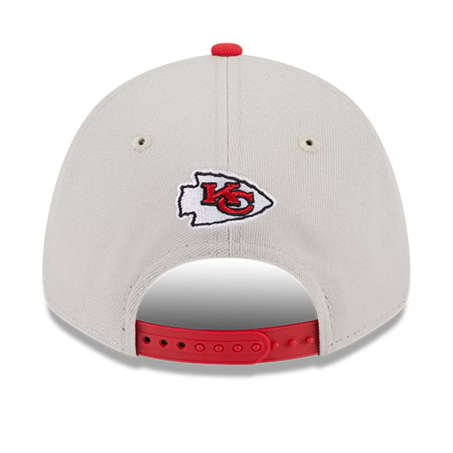 หมวกคีบหิน สีแดง สามารถปรับได้ สําหรับ Kansas City Chiefs 2023