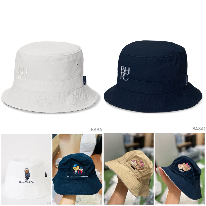 หมวกบักเก็ตโปโลหมี  Classic Bear Bucket   #ของแท้100% #bhpc #beverlyhillspoloclub #หมวกบักเก็ตหมี