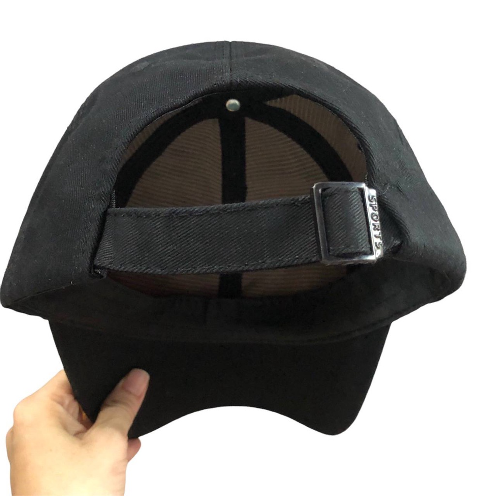 หมวกแก๊ป   cap ใส่สบายมีระบายอากาศ  กันแดด  Black Lover