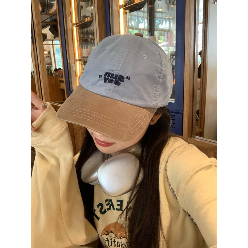 หมวกแก๊ปเบลบอลปัก “Sunday” สีพื้น มี 4 สี