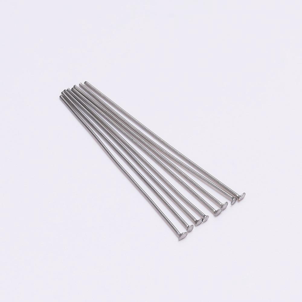 หมุดสแตนเลส แบบหัวแบน ขนาด 15x25 มม. 30x40 มม. 45x50 มม. 100 ชิ้น