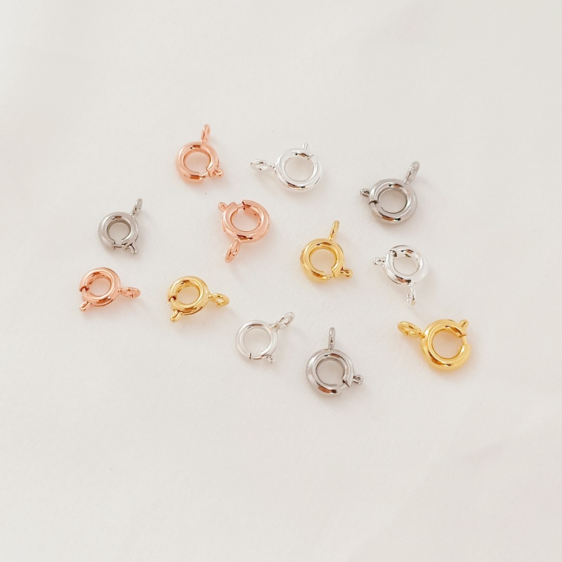 หัวเข็มขัดชุบทอง 18K ชุบทองคําขาว สีโรสโกลด์ แฮนด์เมด DIY