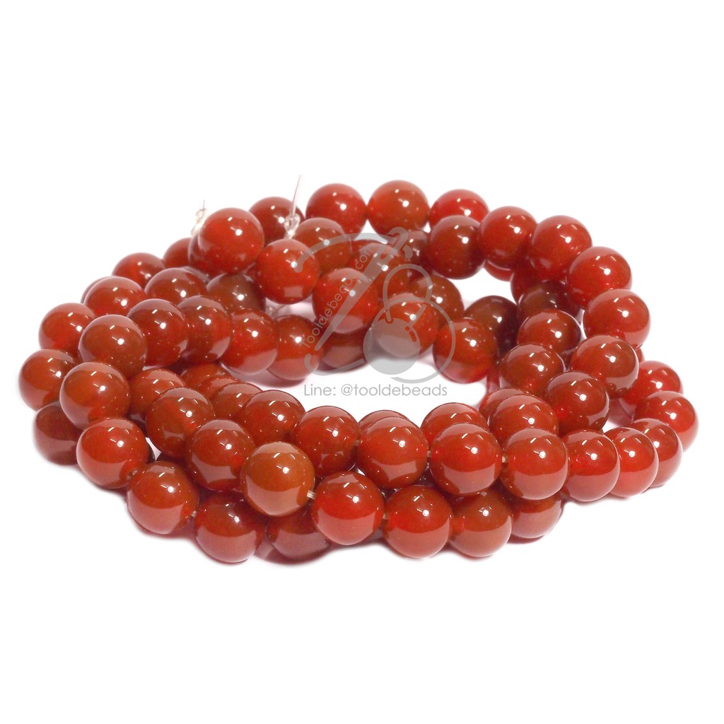 หิน carnelian (1 เส้น)
