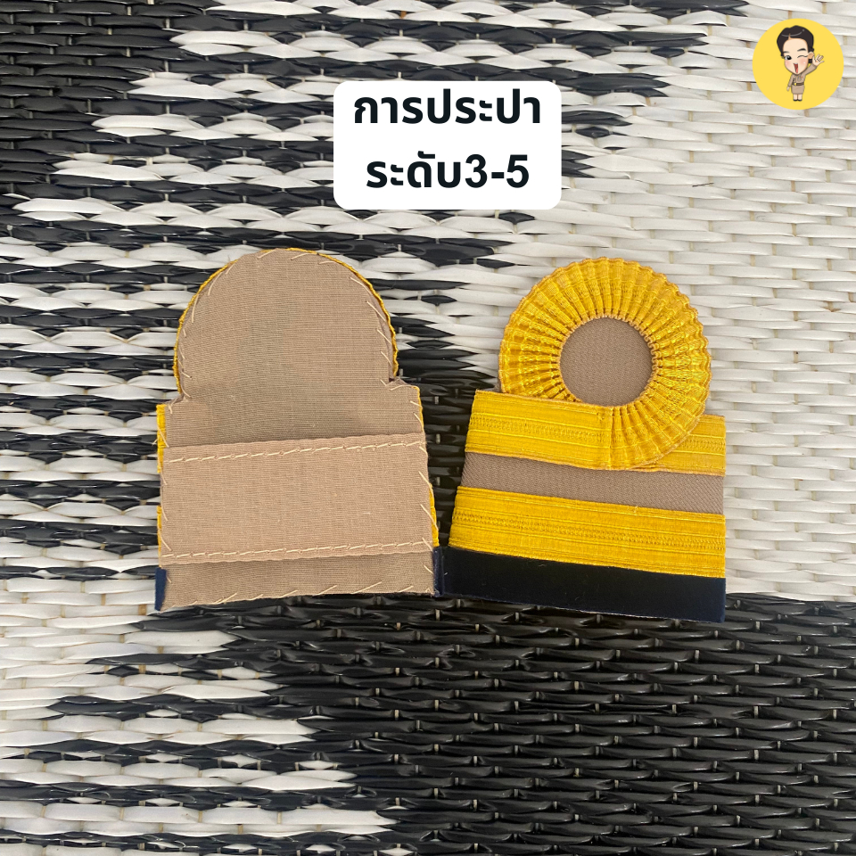 อินทรธนูประปา/บ่าชุดกากีการประปา/ บ่าการประปา /เครื่องหมายข้าราชการ