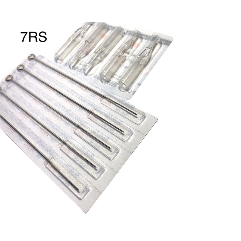 อุปกรณ์สักเดินเส้น5RS,7RS,9RS,11RS /1ชุดมีเข็ม5เล่มปลาย5ชิ้น