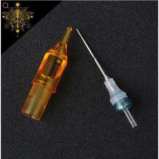 เข็มฮ็อคเดินเส้น ลงสีลงเงา เข็มสัก ( RL RM M1 RS ) YELLOW DRAGON FLY  [  20 ชิ้นต่อกล่อง ]
