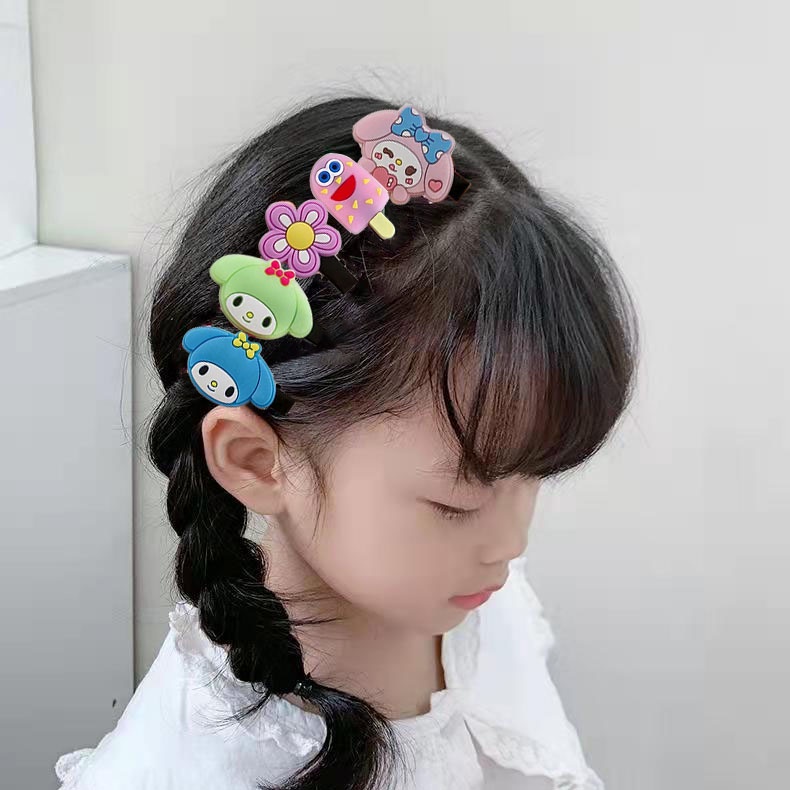 เครื่องประดับผม กิ๊บเด็ก เครื่องประดับผมเด็ก กิ๊บติดผม (ชุด 10 ชิ้น)hairpin