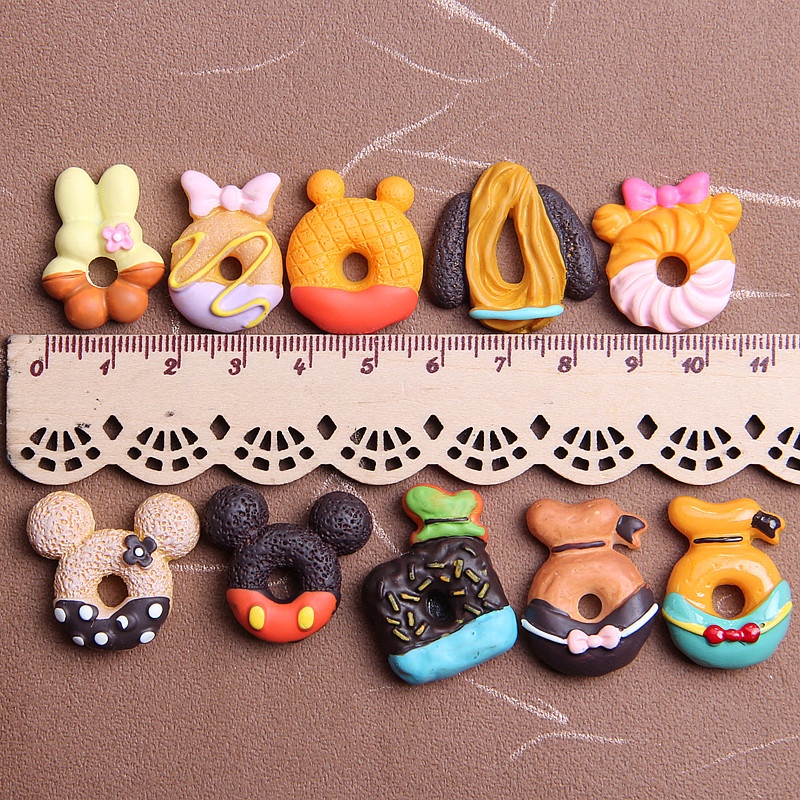 เคสโทรศัพท์มือถือ ลายการ์ตูนมิกกี้ เดซี่ โดนัท พลูโต พูห์ น่ารัก DIY