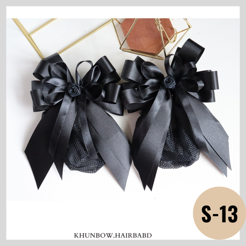 เน็ตติดผม (ราคา29บาท) โบว์ติดผม เน็ตคลุมผม พยาบาล เครื่องประดับ