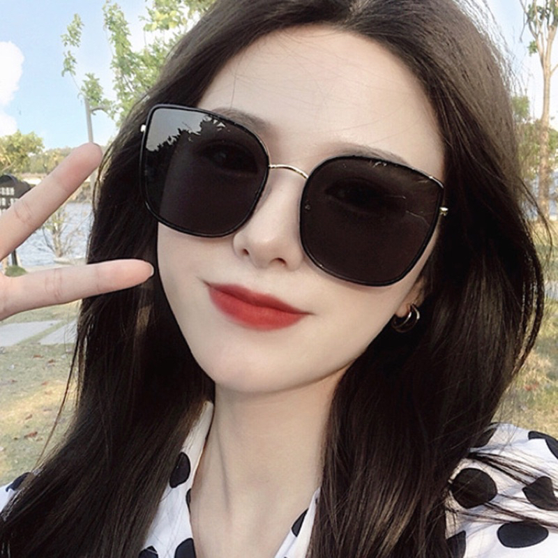 แว่นกันแดด งานนางฟ้า สวย หรู ดูแพง แว่นผู้หญิง งานสวยที่สุด (เกรดงานแพง) ส่งจากไทย   มี COD