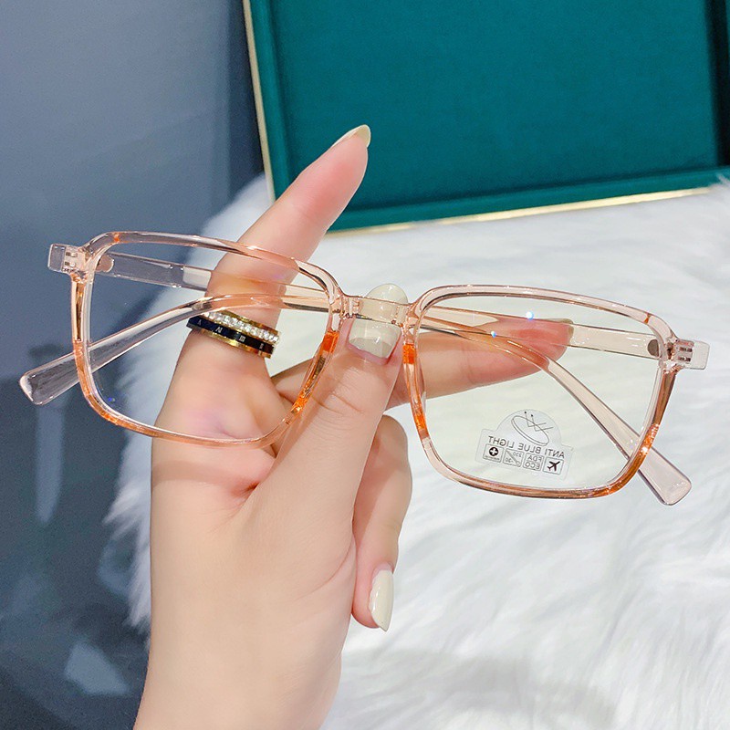 แว่นตา แว่นสายตายาว มีฟิลเตอร์ ป้องกันแสงสีฟ้า แว่นตา TR90 แว่นตาย้อนยุค แว่นตาสายตายาว(+100~+400)