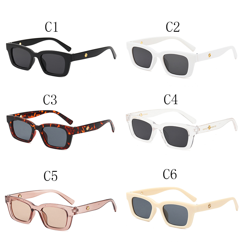 แว่นตากันแดดแฟชั่น Uv400 สไตล์วินเทจ มีสีสัน สำหรับผู้ชายผู้หญิง