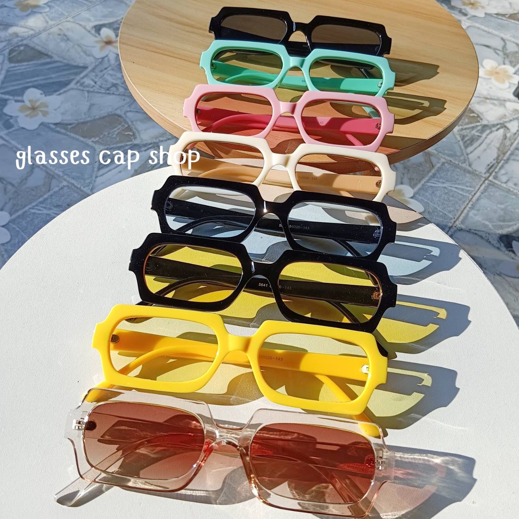 แว่นตาแฟชั่น แว่นตากันแดด New- Color Candy งานเกรดพรีเมี่ยม [มีสินค้าพร้อมส่งในไทย]