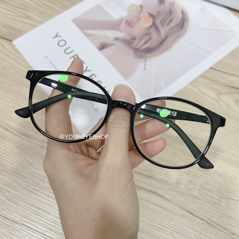 แว่นสายตาสั้น เลนส์มัลติโค้ทป้องกันแสงสีฟ้า รุ่น 7392A
