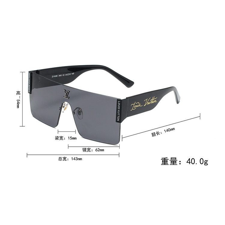 ใหม่ แว่นตากันแดด เลนส์วันพีช แฟชั่นเกาหลี คลาสสิก UV400 สําหรับผู้ชาย และผู้หญิง