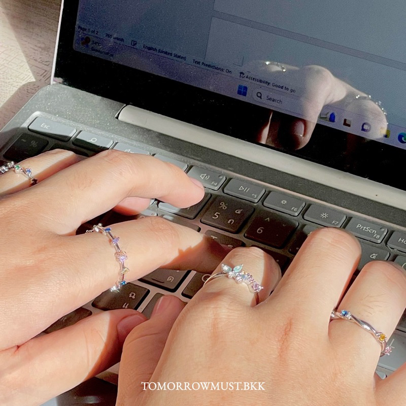 ‍♀️✨ Liana crystal Ring ✨ ‍♀️
