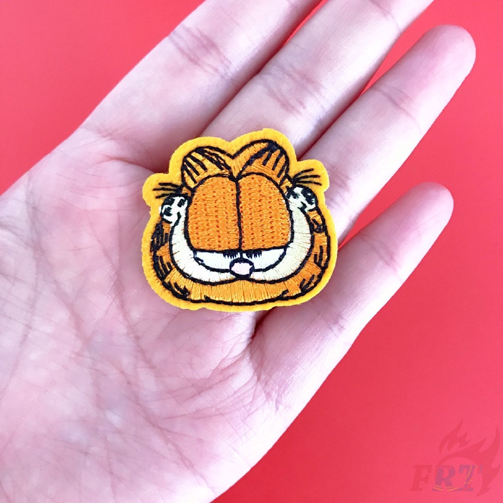 ☸ Cartoon：Garfield Patch ☸ 1Pc Cat Diy Sew On Iron On Badges Patches（Garfield - Series 02）