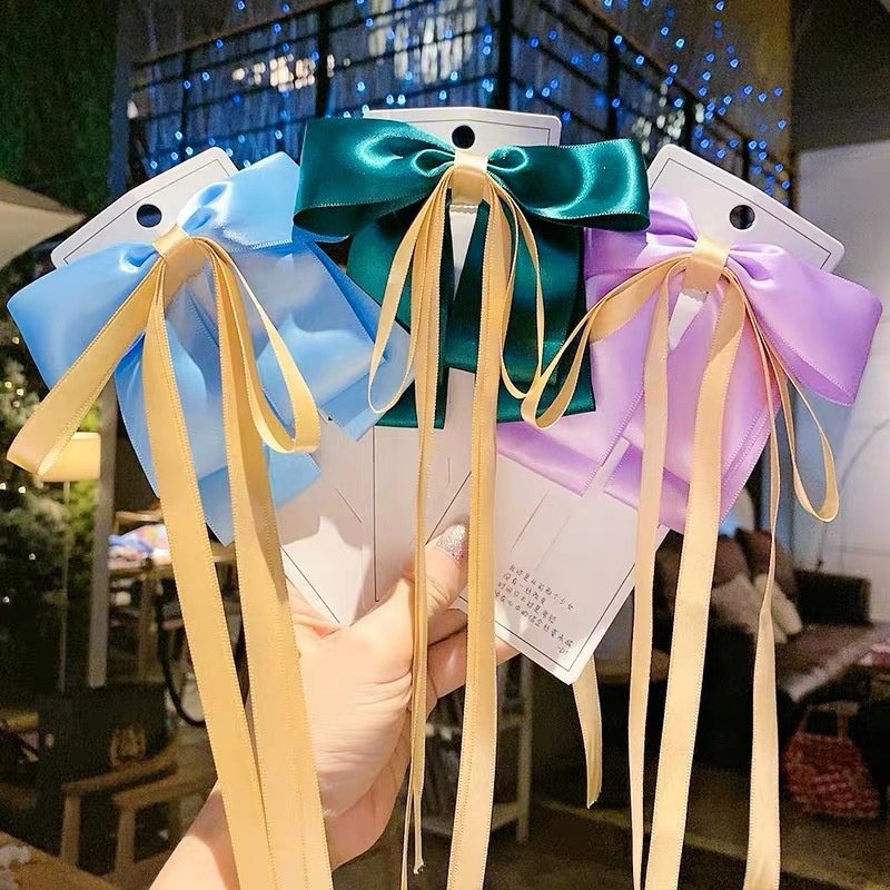 ✨พร้อมส่งจากไทย กิ๊บติดผมน่ารักๆ โบว์ติดผม กิ๊บโบว์ โบว์ติดผมนักเรียน  B-27