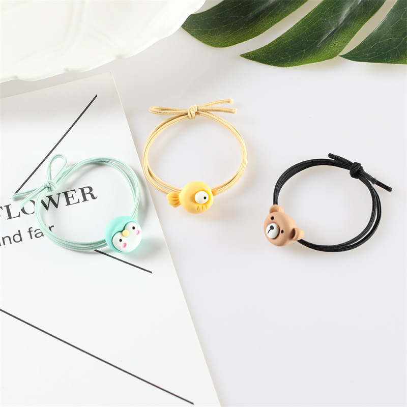 ✨พร้อมส่งจากไทย ยางมัดผม ยางรัดผม ที่รัดผม ยางมัดผมเด็ก ลายการ์ตูน G-23