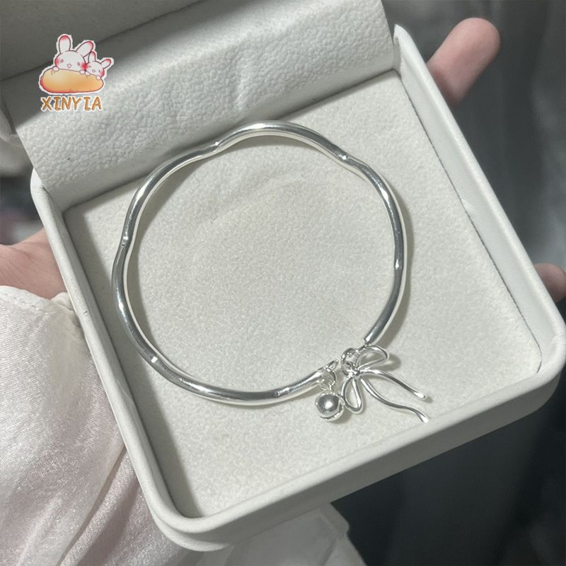✨✨【XINYIA】2024 สร้อยข้อมือ ประดับโบว์ ระฆัง สําหรับผู้หญิง