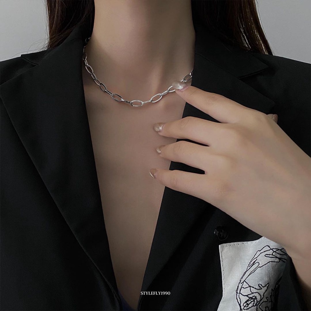 【 พร้อมส่ง 】Chain Necklace สร้อยโซ่คลาสสิค