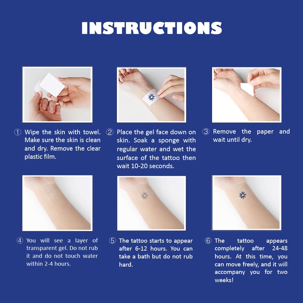 【Mars Tattoo Shop】ใหม่ สติกเกอร์รอยสักชั่วคราว ลายงู ดอกไม้ กึ่งถาวร 2 สัปดาห์ ติดทนนาน D032