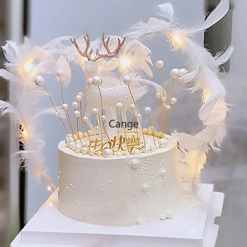 【พร้อมส่ง】มงกุฎเจ้าหญิง ประดับมุก คุณภาพสูง สําหรับตกแต่งเค้กวันเกิด DIY