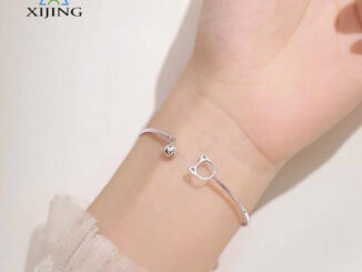 ( Xijing - Cod ) สร้อยข้อมือจี้รูปแมวขนาดเล็กสําหรับผู้หญิง