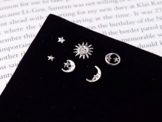 cchershop : silver925 ต่างหูลายดาว ลายพระจันทร์ ลายพระอาทิตย์ ต่างหูแบบเสียบเงินแท้ ต่างหูท้องฟ้า