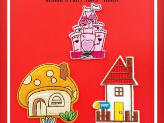 ☸ VSCO：Grimm's Fairy Tales - House Patch ☸ 1Pc Diy Sew on Iron on Badges Patches