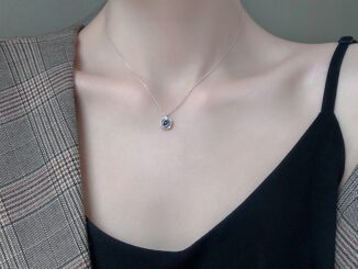 สร้อยคอชุบเงิน 925 เครื่องประดับแฟชั่นสตรี