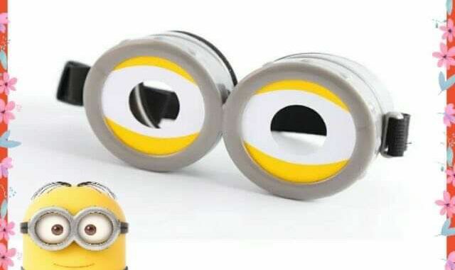 ( ถูกมาก ) แว่นตา มินเนียน Minion Cosplay แว่นตาการ์ตูน คอสเพลย์ สำหรับเด็ก