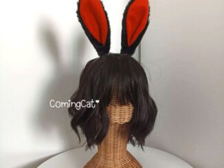 หูกระต่าย ขนฟู [พร้อมส่ง] ปรับงอหูได้
