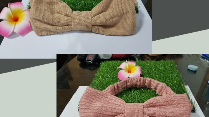 ผ้าคาดผมยางยืด ผ้าคาด ที่คาดผมแฟชั่น กระแสดาราโบใหญ่ พร้อมส่ง